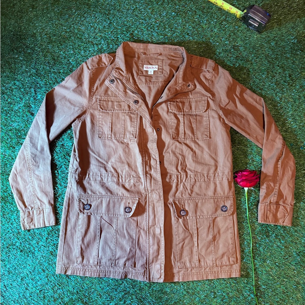 Merona tan utility jacket